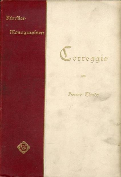 Correggio - Henry Thode - copertina