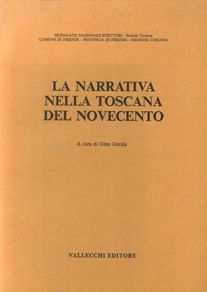 La Narrativa nella Toscana del Novecento - copertina