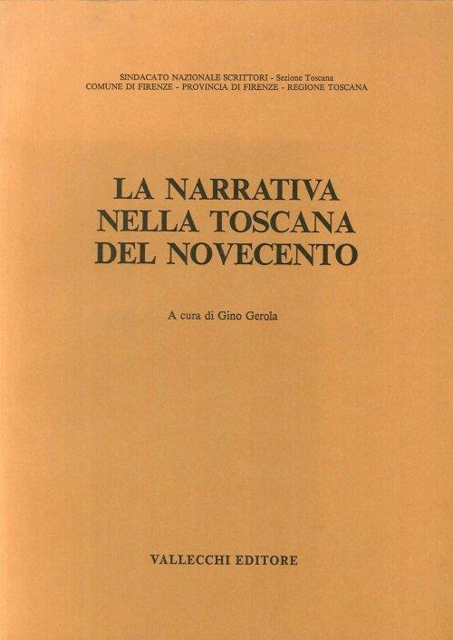 La Narrativa nella Toscana del Novecento - copertina