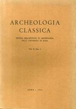 Archeologia Classica. 1950. Vol. 2. Fasc.1-2