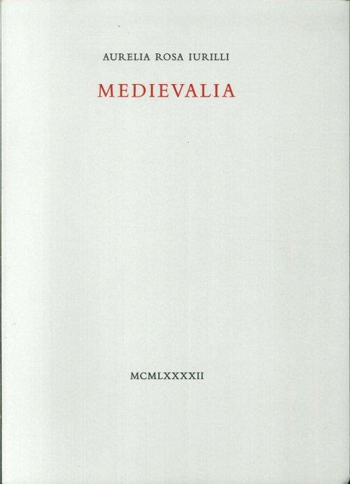 Medievalia - copertina