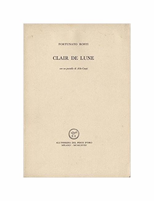 Clair De Lune - Fortunato Rosti - copertina