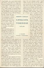 Cavalcata torinese. 1748-1960. Con tre facsimili fuori testo di autografi inediti di madama Cristina, di Eugenio di Savoia e di Emanuele Filiberto Carignano