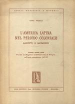 L' America latina nel periodo coloniale