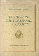 Celebrazione del bimillenario di Augusto. Conferenza tenuta nel Salone Alessi a Palazzo Marino il giorno 8 gennaio 1938