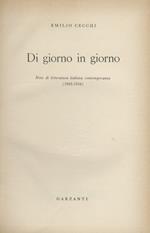Di giorno in giorno. Note di letteratura italiana contemporanea 1945-1954