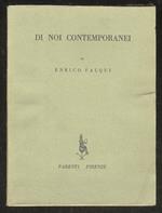 Di noi contemporanei. Sforbiciature di Enrico Falqui