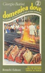 Domenica dove. n° 2. Seconda raccolta di itinerari per gite di fine settimana
