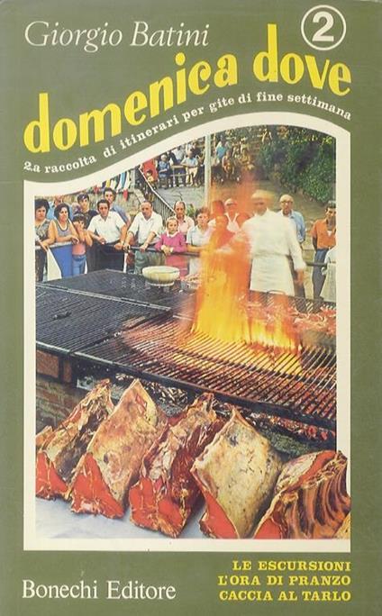 Domenica dove. n° 2. Seconda raccolta di itinerari per gite di fine settimana - Giorgio Batini - copertina