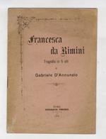 Francesca da Rimini. Tragedia in cinque atti
