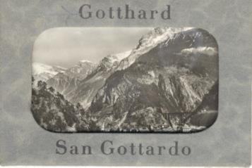 Gotthard - San Gottardo. 12 vedute - copertina