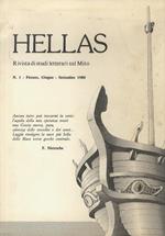 Hellas. Rivista Di Studi Letterari Sul Mito. N. 1. Firenze, Giugno-Settembre 1980. N. 2/3, Firenze 31 Dicembre 1981