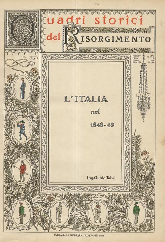 L' italia nel 1848-49 - copertina