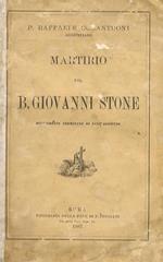 Martirio del B. Giovanni Stone dell'Ordine eremitano di Sant'Agostino