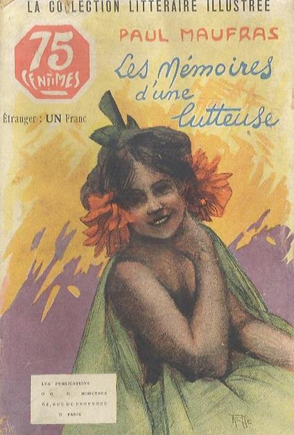 Les Mémoires d'une Lutteuse. Roman d'Aventures parisiennes - copertina