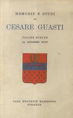 Memorie e studi Pagine scelte da Ruggiero Nuti