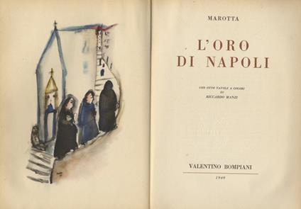 L' oro di Napoli - Giuseppe Marotta - copertina