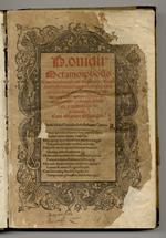 P. Ovidii Metamorphosis Cum Luculentissimis Raphaelis Regii Enarrationibus Quibus Cum Alia Quadam Ascripta Sunt Que In Exemplaribus Antea Impressis Non Inveniuntur