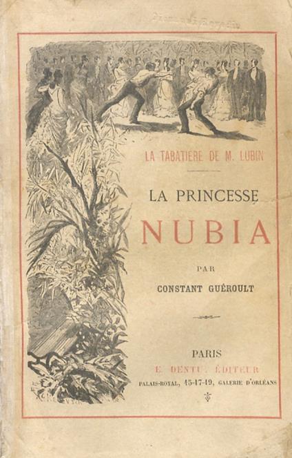 La Princesse Nubia. La tabatière de M. Lubin - copertina