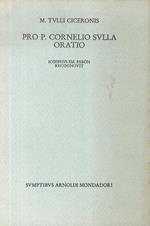 Pro P. Cornelio Sulla oratio. Iosephus Em. Pabón recognovit