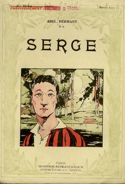 Serge. Illustrations d'après les dessins de Félix Jobbe-Duval - Abel Hermant - copertina