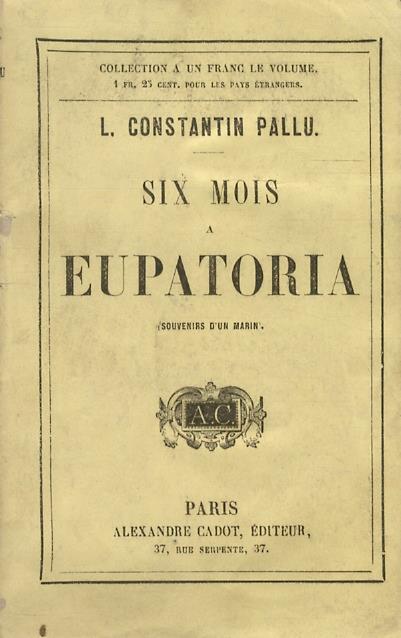 Six mois à Eupatoria. Souvenirs d'un marin - copertina