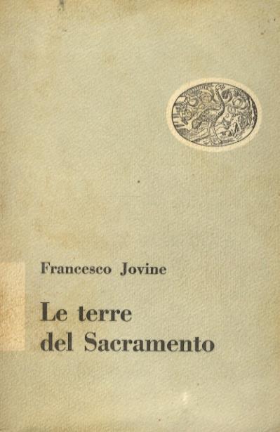 Le terre del Sacramento - Francesco Jovine - copertina