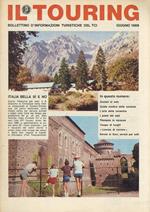 Il Touring. Bollettino d'informazioni turistiche del TCI. Giugno 1969