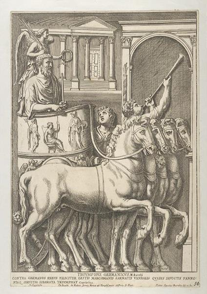 Triumphus germanicus M. Aurelij - Pietro Bartoli - copertina