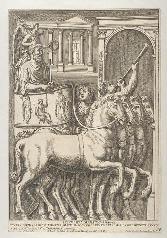 Triumphus germanicus M. Aurelij - Pietro Bartoli - copertina