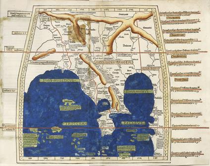 Undecima Asie tabula continet India extra Gangem - Claudius Ptolomaeus - copertina