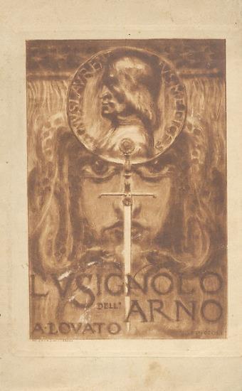 L' usignolo dell'Arno. Poema drammatico in tre atti - Armando Lovato - copertina