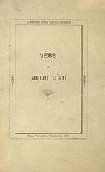 Versi di Giulio Conti
