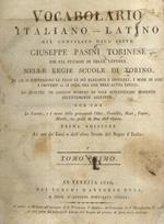 Vocabolario italiano-latino, latino-italiano