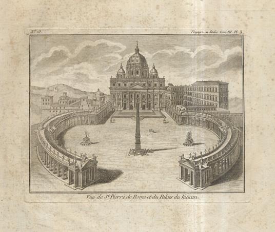 Vue De S.T Pierre De Rome Et Du Palais Du Vatican - copertina