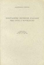 Innovazioni metriche italiane fra Otto e Novecento. Reprint from Forum Italicum, vol. III. n. 2. June 1969