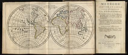 Mèthode Abregée et Facile Pour Apprendre La Geographie [.] - copertina