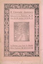 GIORNALE dantesco. Diretto da G.L. Passerini. Anno XII. 1904. [Fascicoli da VI a X: mancano i fascicolo da I a V, XI e XII]