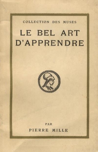 Le bel art d'apprendre - Pierre Mille - copertina