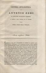 Lettera apologetica (.) al dottor Francesco Cerrina in replica alle censure di un anonimo sulla storia civile della Toscana