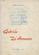 Gabriele D'Annunzio. Con discorso introduttivo di Ernesto Eula