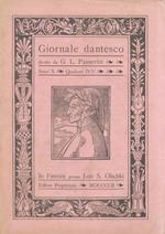GIORNALE dantesco. Diretto da G.L. Passerini. Anno X. 1902. [Fascicoli I-II, da IV a XII: manca il fascicolo III]