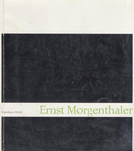 Ernst Morgenthaler - copertina