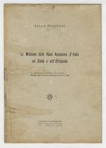 La Missione della Reale Accademia d'Italia nel Giuba e nell'Oltregiuba. Estratto da 