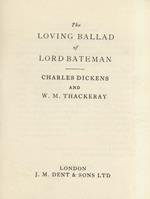 The loving ballad of Lord Bateman