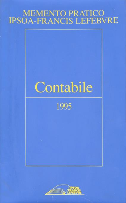 Memento pratico contabile l995 - Giussani A. - Croce C. - Bernelli M.T. - Bauer R. - Nava P. - copertina