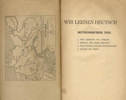 lernen (Wir) Deutsch. Methodischer teil. 1. Wir Arbeiten und spielen. 2. Rudolf und Seine Freunde. 3. Der Winter und der Wintersport. 4. Hinaus ins Freie! - copertina