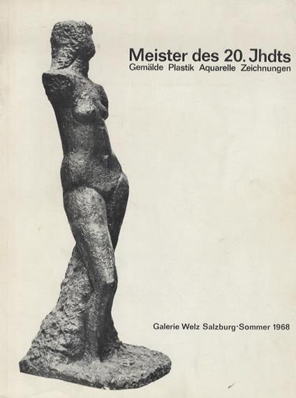 Meister des 20. Jhdts. Gemälde - Plastik - Aquarelle - Zeichnungen - copertina