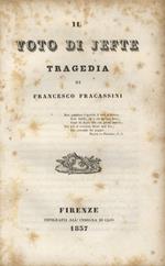 Il voto di Jefte. Tragedia