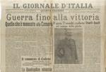 GIORNALE (IL) d’Italia. Quarta edizione. Anno XV. Lunedì 6 dicembre 1915